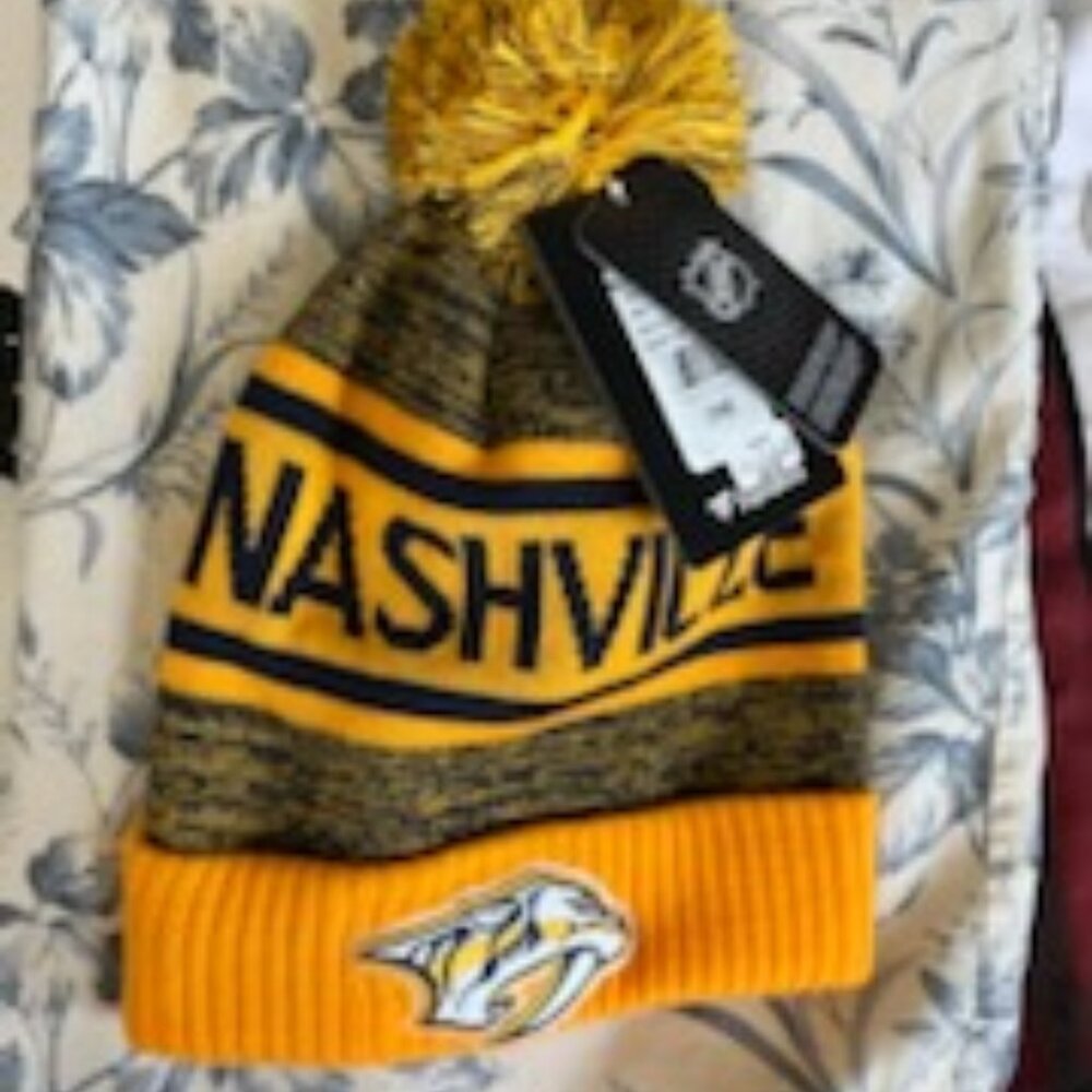 Fanatics Authentic Pro NHL Nashville Predators Hockey Stocking Cap NWT OS